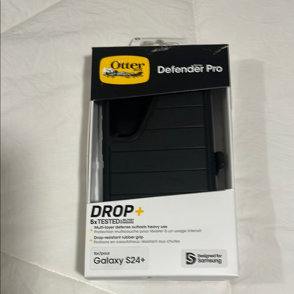 OtterBox Black Rugged Case for Samsung Galaxy S23+